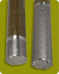 可选7.6cm（3英寸）和30.5cm（12英寸）进水过滤