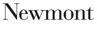 Newmont Mining