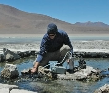 Geopump in the Andes